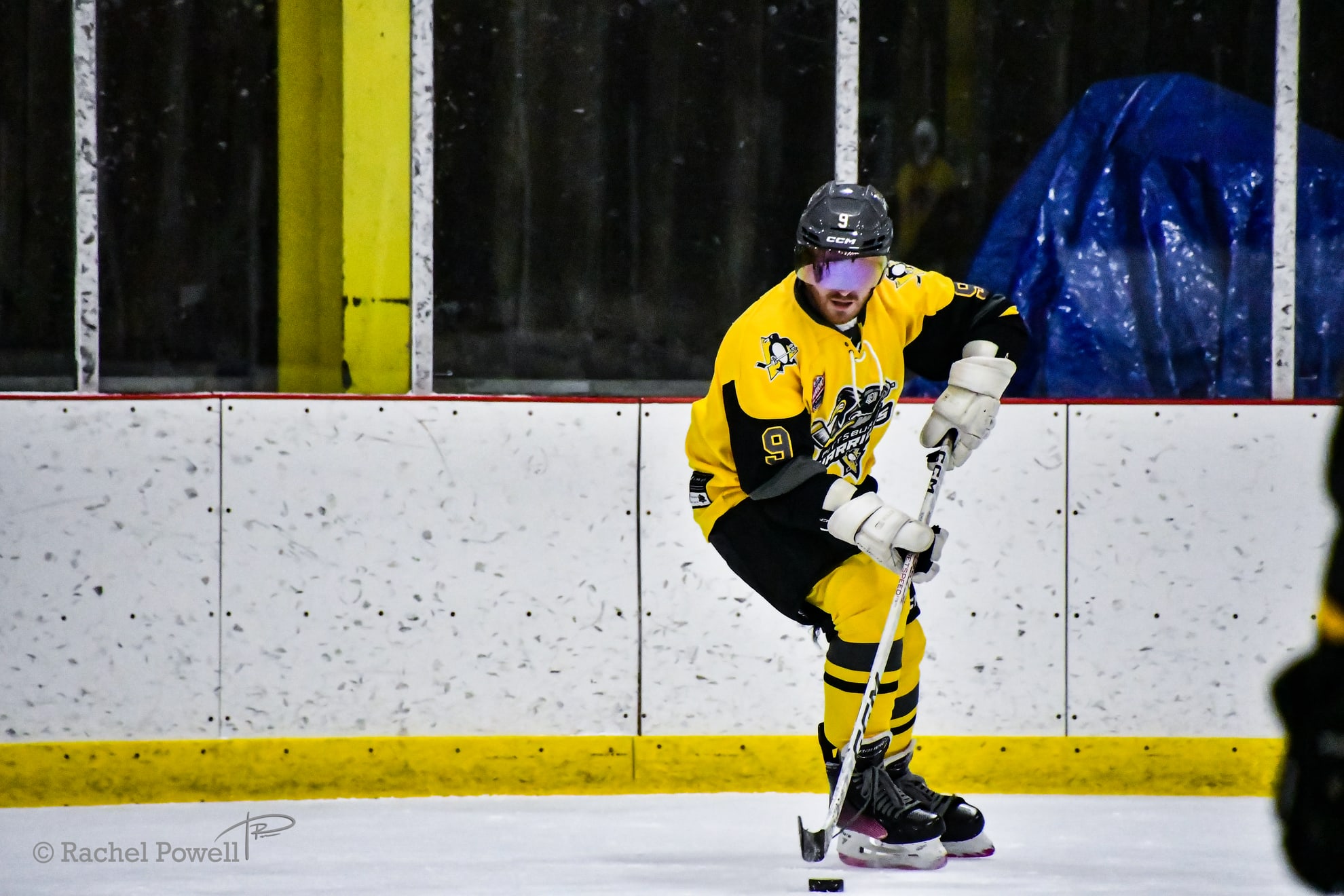 Action shot of Jesse Robson