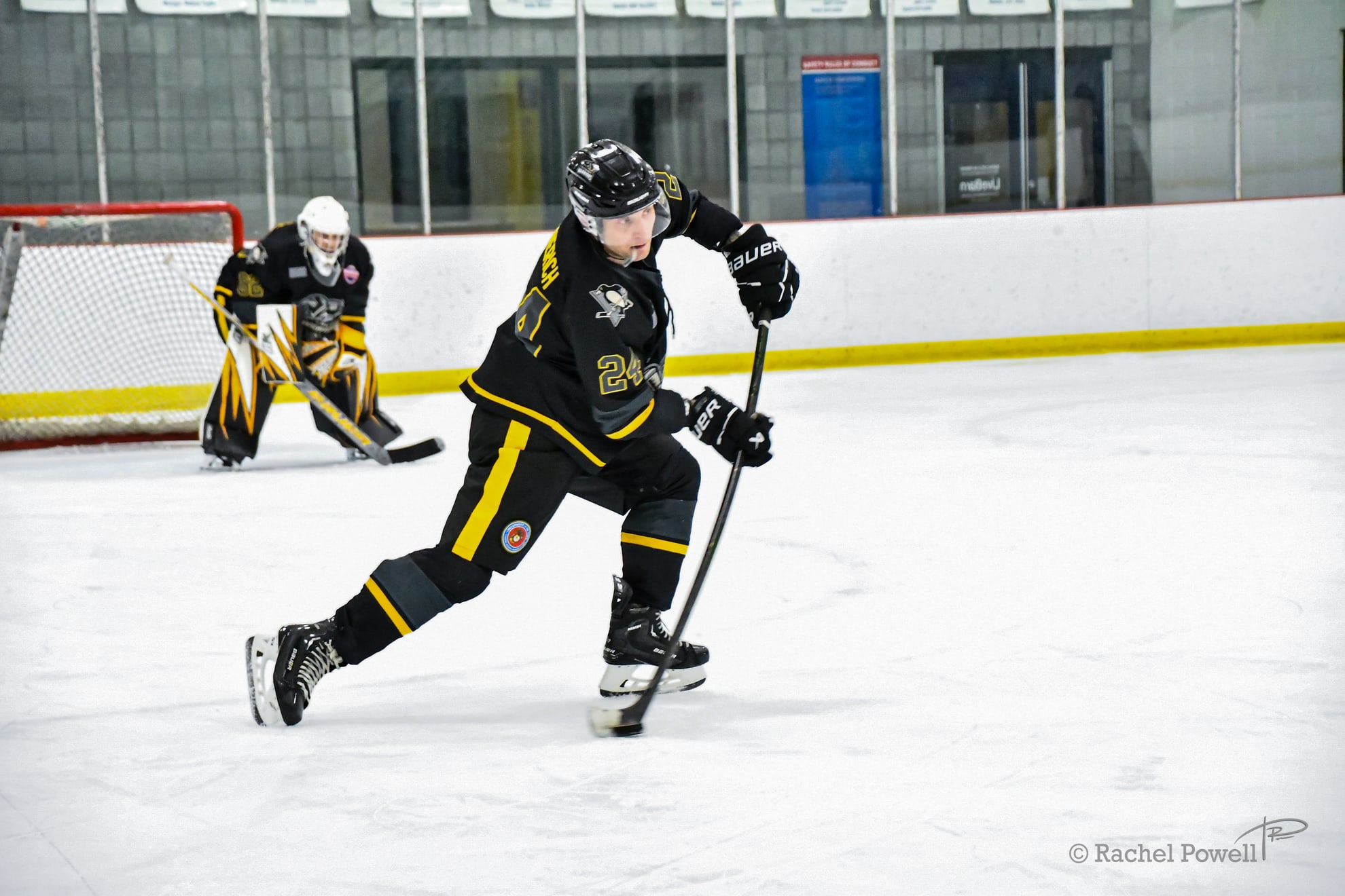 Action shot of Jason Minerich